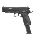 Komplettset Swiss Arms P226 X-Five Softair-Co2-Pistole Schwarz Kaliber 6 mm BB Blowback (P18)
