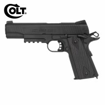 Colt 1911 Railgun Softair-Co2-Pistole Schwarz Kaliber 6...