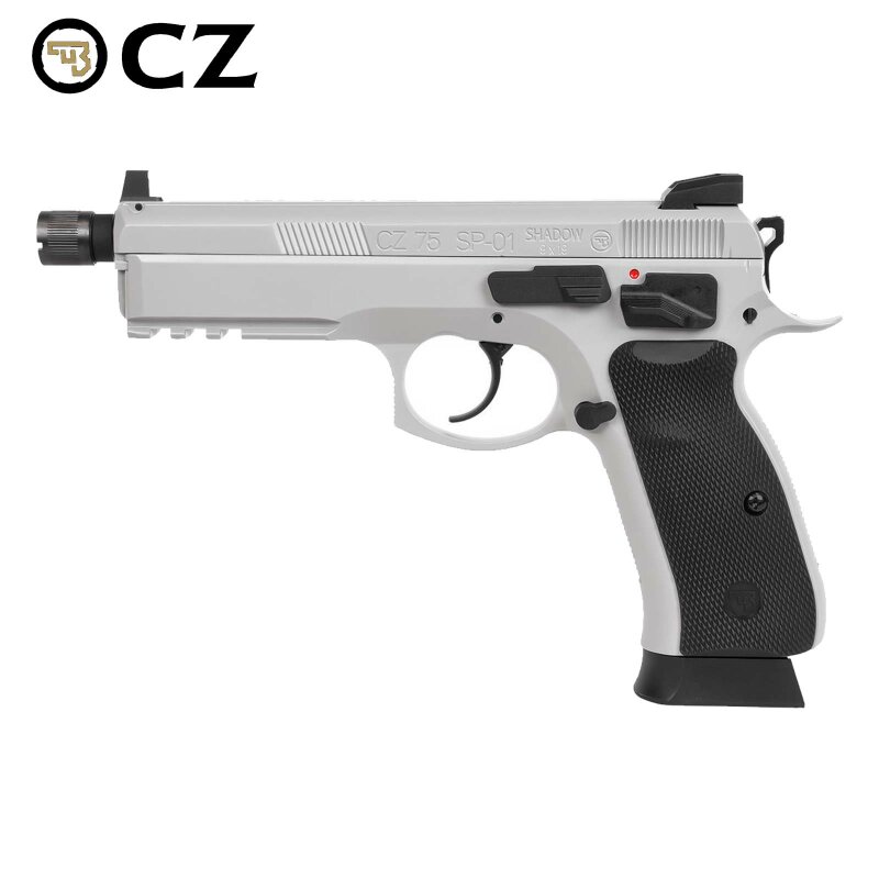 CZ 75 SP-01 Shadow Softair-Co2-Pistole Urban Grey Kaliber 6 mm BB Blowback (P18)