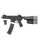 Evolution Ghost XS EMR AX AEG Softair-Gewehr 6 mm BB schwarz (P14)