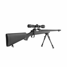 AirmaX MB07 Sniper Softair-Gewehr Kaliber 6 mm BB Federdruck Schwarz (P18)