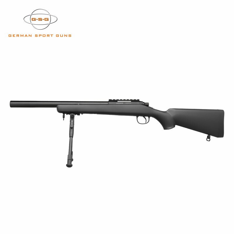 GSG MB02 Sniper Softair-Gewehr Kaliber 6 mm BB Federdruck Schwarz (P18)