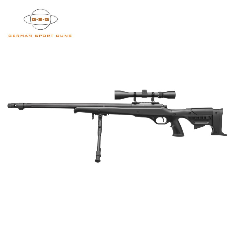 GSG MB11 Sniper Softair-Gewehr Kaliber 6 mm BB Federdruck Schwarz (P18)