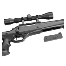 GSG MB11 Sniper Softair-Gewehr Kaliber 6 mm BB Federdruck Schwarz (P18)