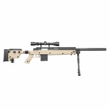 GSG 4406 Sniper Softair-Gewehr Kaliber 6 mm BB Federdruck Tan (P18)