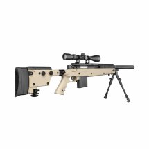 GSG 4406 Sniper Softair-Gewehr Kaliber 6 mm BB Federdruck Tan (P18)
