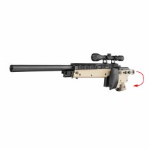 GSG 4406 Sniper Softair-Gewehr Kaliber 6 mm BB Federdruck Tan (P18)