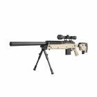 GSG 4406 Sniper Softair-Gewehr Kaliber 6 mm BB Federdruck Tan (P18)