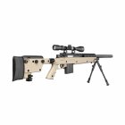 GSG 4406 Sniper Softair-Gewehr Kaliber 6 mm BB Federdruck Tan (P18)