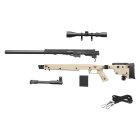 GSG 4406 Sniper Softair-Gewehr Kaliber 6 mm BB Federdruck Tan (P18)