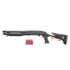 ASG Franchi SAS 12 / Ashborne Softair-Gewehr Kaliber 6 mm BB Federdruck Schwarz (P18)