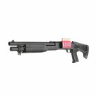 ASG Franchi SAS 12 Softair-Gewehr Kaliber 6 mm BB Federdruck Schwarz (P18)