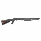 ASG Franchi SAS 12 Pump Gun Softair-Gewehr Kaliber 6 mm BB Federdruck Schwarz (P18)