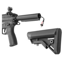 Evolution Ghost S EMR PDW S-AEG Softair-Gewehr Kaliber 6 mm BB Schwarz (P18)