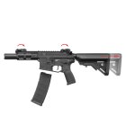 Evolution Ghost S EMR PDW S-AEG Softair-Gewehr Kaliber 6 mm BB Schwarz (P18)