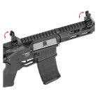 Evolution Ghost S EMR PDW S-AEG Softair-Gewehr Kaliber 6 mm BB Schwarz (P18)