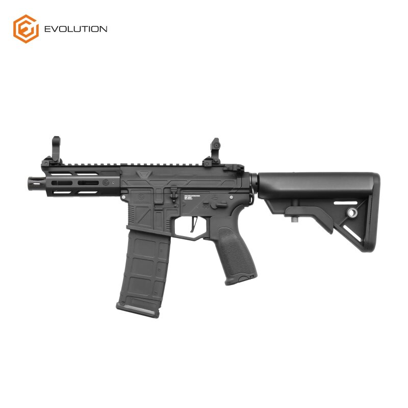 Evolution Ghost XS EMR S-AEG Softair-Gewehr Kaliber 6 mm BB Schwarz (P18)