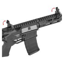 Evolution Ghost XS EMR S-AEG Softair-Gewehr Kaliber 6 mm BB Schwarz (P18)