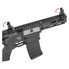Evolution Ghost XS EMR S-AEG Softair-Gewehr Kaliber 6 mm BB Schwarz (P18)