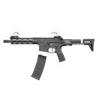 Evolution Ghost XS EMR A S-AEG Softair-Gewehr Kaliber 6 mm BB Schwarz (P18)