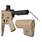 Amoeba M4 007 S-AEG Softair-Gewehr Kaliber 6 mm BB Dark Earth (P18)