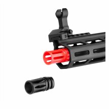 Evolution Ghost L EMR S-AEG Softair-Gewehr Kaliber 6 mm BB Schwarz (P18)