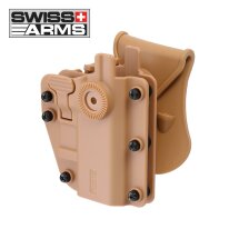 Swiss Arms Gürtelholster AdaptX Level 3 Universal Tan