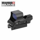 Swiss Arms Compact Red Dot Leuchtpunktvisier mit Weaver-Montage