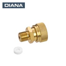 Diana Schnellverschlusskupplung für Quickfill Stutzen mit Standard 1/8" BSP Gewinde