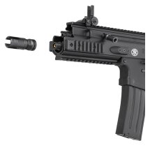 FN Herstal SCAR SC S-AEG Softair-Gewehr Kaliber 6 mm BB Schwarz (P18)