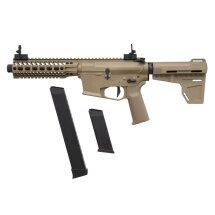 Ares M4 45 Pistol S Class-L S-AEG Softair-Gewehr Kaliber 6 mm BB Dark Earth (P18)