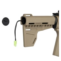Ares M4 45 Pistol S Class-L S-AEG Softair-Gewehr Kaliber 6 mm BB Dark Earth (P18)