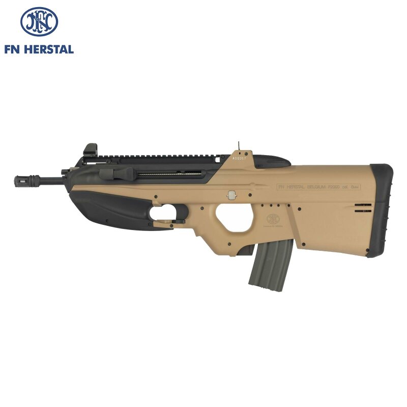 FN Herstal F2000 S-AEG Softair-Gewehr Kaliber 6 mm BB Desert (P18)