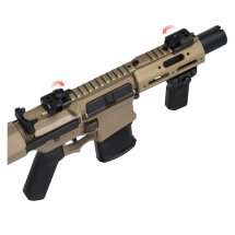 Amoeba M4 015 S-AEG Softair-Gewehr Kaliber 6 mm BB Dark Earth (P18)