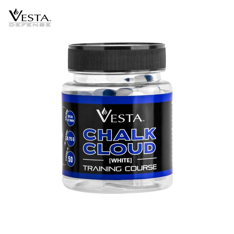 Vesta Chalk Cloud Balls / Kreidekugeln cal .50 - 50 Stück