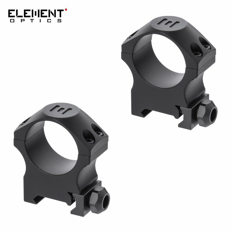 Element Optics Accu-Lite Montageringe - 30 mm- High - 2 Stück