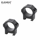 Element Optics XT Montageringe für Picatinnyschiene  - 30 mm- Low - 2 Stück