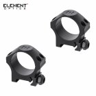 Element Optics Accu-Lite Montageringe - 34 mm- Low - 2 Stück