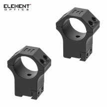 Element Optics XT Montageringe für Prismenschiene  - 25,4 mm- High - 2 Stück