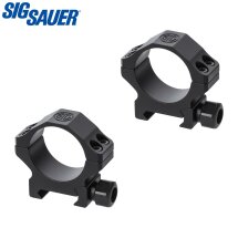 Sig Sauer ALPHA1 Aluminium Montageringe für Weaver-...