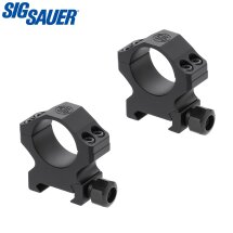 Sig Sauer ALPHA1 Aluminium Montageringe für Weaver-...