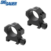 Sig Sauer ALPHA1 Aluminium Montageringe für Weaver-...