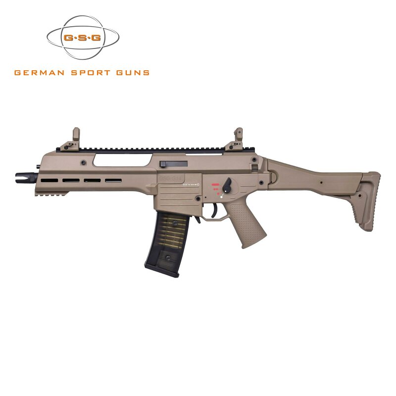 GSG G14 Carbine S-AEG Softair-Gewehr Kaliber 6 mm BB Dark Earth (P18)