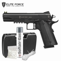 Komplettset Elite Force BlaMer Softair-Pistole Kaliber 6...