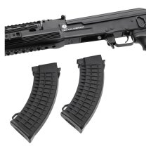 Kalashnikov AK47 Tactical S-AEG Softair-Gewehr Kaliber 6 mm BB Schwarz (P18)