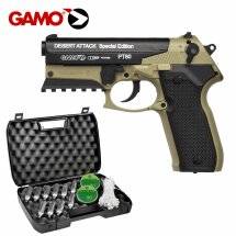 Kofferset Gamo PT-80 Desert Attack Co2-Pistole Kaliber...