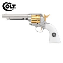 Colt Single Action Army® Smoke Wagon Nickel Finish Co2-Revolver Kaliber 4,5 mm BB (P18)