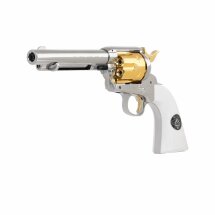 Superset Colt Single Action Army® Smoke Wagon Nickel Finish Co2-Revolver Kaliber 4,5 mm BB (P18)