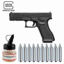 SET Glock 17 Gen5 MOS Co2-Pistole Kaliber 4,5 mm Stahl BB...