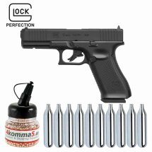 SET Glock 17 Gen5 MOS Co2-Pistole Kaliber 4,5 mm Stahl BB...